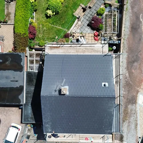 Recent roof project completed in Worcester