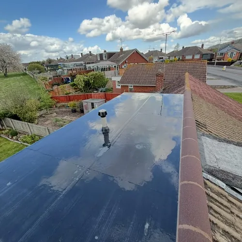 Recent roof project completed in Worcester