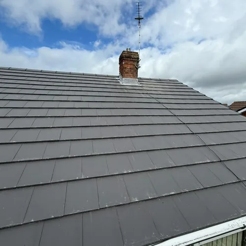 Recent roof project completed in Worcester