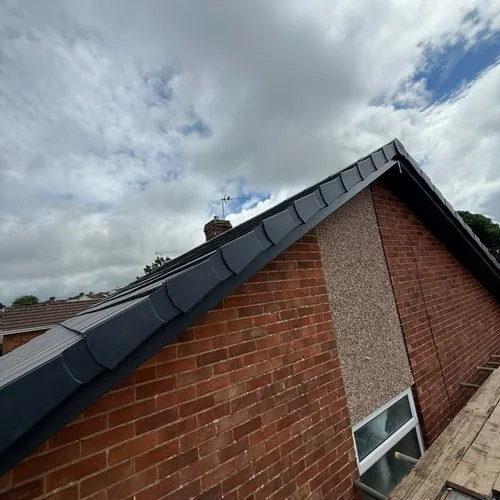 Recent roof project completed in Worcester
